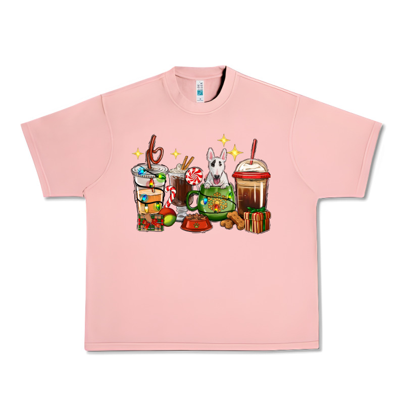 Christmas Coffee Cups With Bull Terrier Urban Heavy Tee by RanaPortraitStore | Teevron
