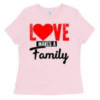 Bubblegum Pink family love Ladies Tee - Bettercallsaul