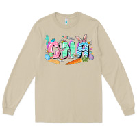 Mushroom Easter CNA  Easter Day Long Sleeve Tee - CowGirlArtShop