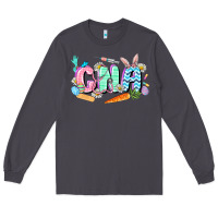Smoke Easter CNA  Easter Day Long Sleeve Tee - CowGirlArtShop