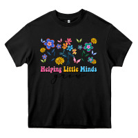 Black helping little minds grow Heavy Core Tee - Artiststas