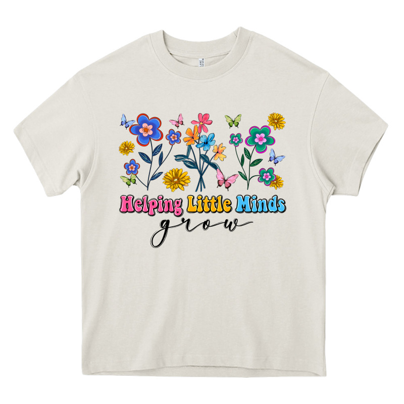 Helping Little Minds Grow Heavy Core Tee by Artiststas | Teevron