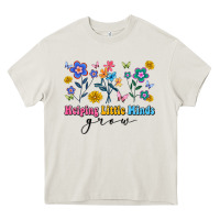 Cream helping little minds grow Heavy Core Tee - Artiststas