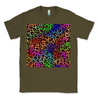Army Green Pride leopard seamless pattern Classic Tee - NancyCooperArtShop