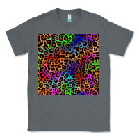 Charcoal Heather Pride leopard seamless pattern Classic Tee - NancyCooperArtShop