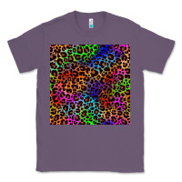 Lavender Pride leopard seamless pattern Classic Tee - NancyCooperArtShop