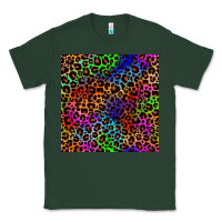 Sports Green Pride leopard seamless pattern Classic Tee - NancyCooperArtShop