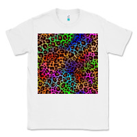 White Pride leopard seamless pattern Classic Tee - NancyCooperArtShop