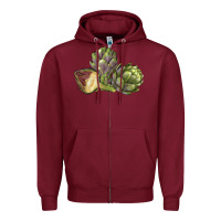 Artichoke Zipper Hoodie | Teevron