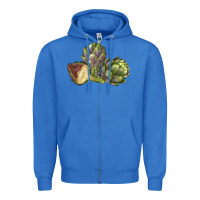 True Royal Artichoke Zipper Hoodie - LillyAllenDesigns