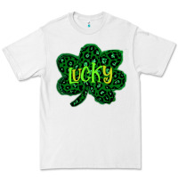 White Lucky Shamrock St Patricks Day Premium Tee - Bettercallsaul