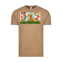 Vintage Coffee cute horse Vintage Tee - TumblerDesignByShophia