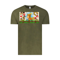 Vintage Olive cute horse Vintage Tee - TumblerDesignByShophia