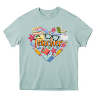 Arona teacher heart Heavy Core Tee - Artiststas