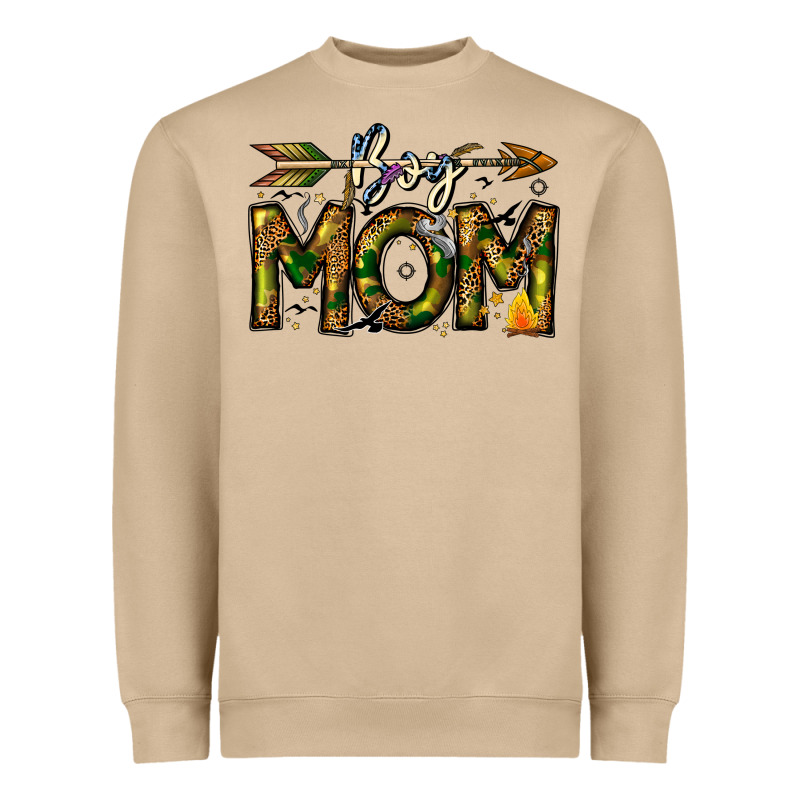 Boy Mom Heavyweight Sweatshirt by CowhideDigitalArt | Teevron