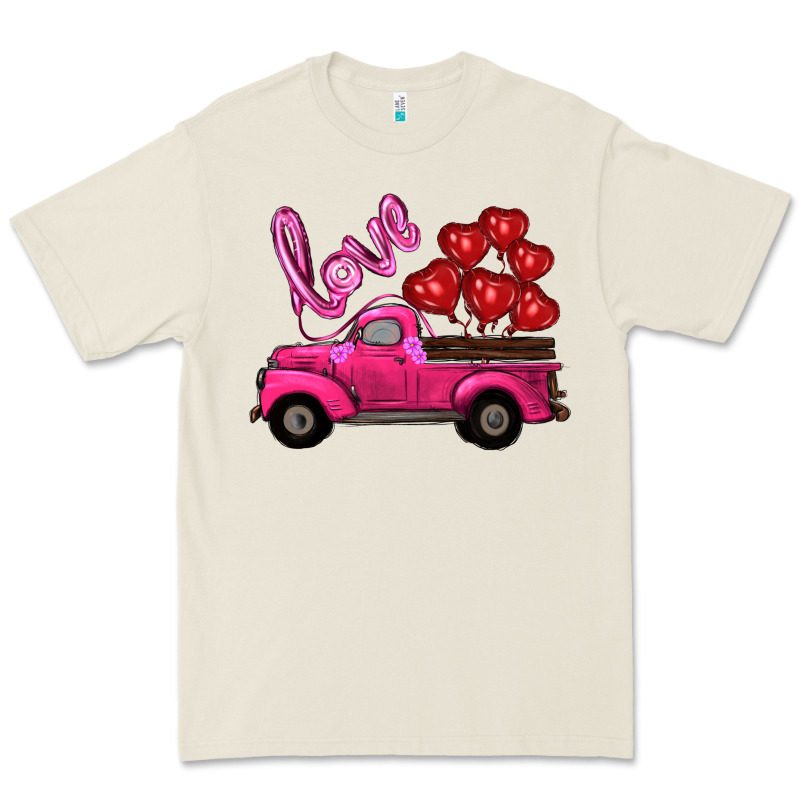 Valentine's Day Turck With Balloons Premium Tee by RanaPortraitStore | Teevron