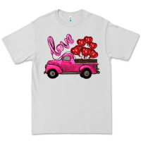 Dove Grey valentine's day turck with balloons Premium Tee - RanaPortraitStore