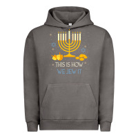 Pigment Tornado this is how we jew it funny jewish ugly hanukkah christmas Urban Hoodie - minhPixels