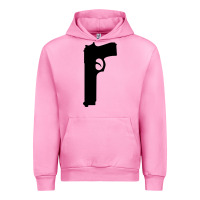 Fuchsia Pink THE SOPRANOS GUN Urban Hoodie - minhPixels