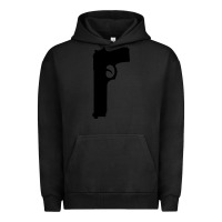 Pigment Black THE SOPRANOS GUN Urban Hoodie - minhPixels