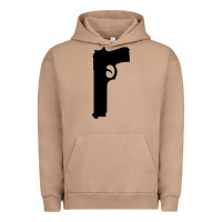 Pigment Burro THE SOPRANOS GUN Urban Hoodie - minhPixels