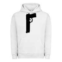 Pigment Lunar Rock THE SOPRANOS GUN Urban Hoodie - minhPixels