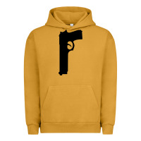 Pigment Peanut Butter THE SOPRANOS GUN Urban Hoodie - minhPixels