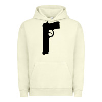 Pigment Pistachio THE SOPRANOS GUN Urban Hoodie - minhPixels
