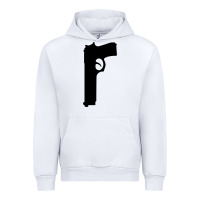 White THE SOPRANOS GUN Urban Hoodie - minhPixels