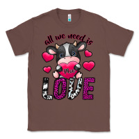 Chestnut All We Need İs Moo Love Classic Tee - SublimationCraftShop