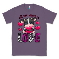 Lavender All We Need İs Moo Love Classic Tee - SublimationCraftShop