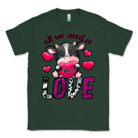 Sports Green All We Need İs Moo Love Classic Tee - SublimationCraftShop