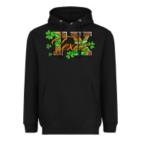 Black st patricks day texas Heavyweight Hoodie - Artiststas