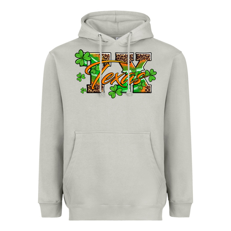 St Patricks Day Texas Heavyweight Hoodie by Artiststas | Teevron