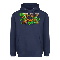 Navy st patricks day texas Heavyweight Hoodie - Artiststas