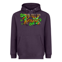 Plum st patricks day texas Heavyweight Hoodie - Artiststas