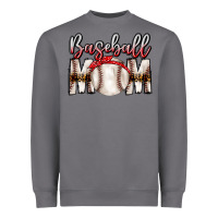 Storm Baseball Mom Heavyweight Sweatshirt - CowhideDigitalArt