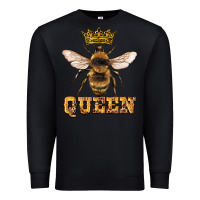 Black queen bee Premium Sweatshirt - Artiststas