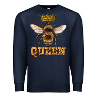 Navy queen bee Premium Sweatshirt - Artiststas