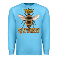 Ocean Blue queen bee Premium Sweatshirt - Artiststas