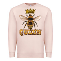 Pale Pink queen bee Premium Sweatshirt - Artiststas