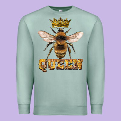 Queen Bee Premium Sweatshirt Designed By Artiststas