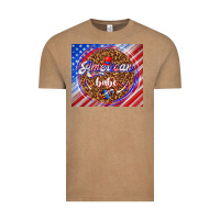 Vintage Coffee American babe Vintage Tee - TumblerDesignByShophia
