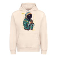 Sandshell astronaut space travel retro aesthetic streetwear t shirt Urban Hoodie - minhPixels