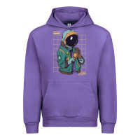 Tulip astronaut space travel retro aesthetic streetwear t shirt Urban Hoodie - minhPixels