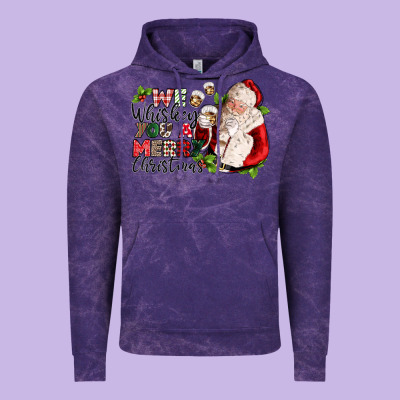 We Whiskey You A Merry Christmas Vintage Hoodie Designed By Cowgirlartshop