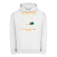 Pigment Lunar Rock welcome to camp quitcherbitchin camping camp quitcherbitchin Urban Hoodie - minhPixels