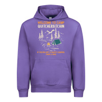 Tulip welcome to camp quitcherbitchin camping camp quitcherbitchin Urban Hoodie - minhPixels