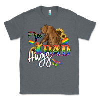 Charcoal Heather Free Dad hugs Classic Tee - NancyCooperArtShop