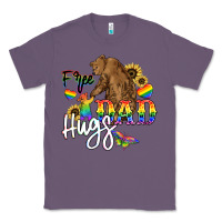 Lavender Free Dad hugs Classic Tee - NancyCooperArtShop